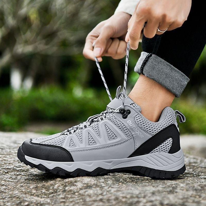 Non-slip New Hiking Wear-resistant Mesh Deodorant Waterproof Hiking Shoes Travel Outdoor