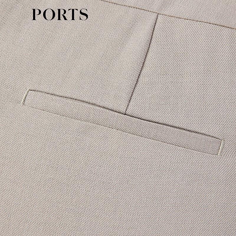 PORTS Women's Solid Color Casual Pants