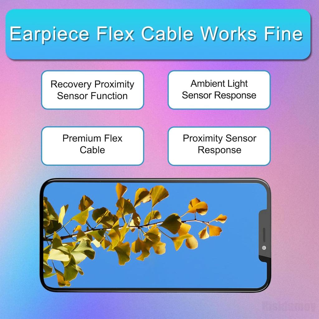 Earpiece Flex Cable Replacement for iPhone 14 Pro Ear Speaker Connector Repair for iPhone 14pro Proximity Ambient Light Sensor Fix for A2650 A2889