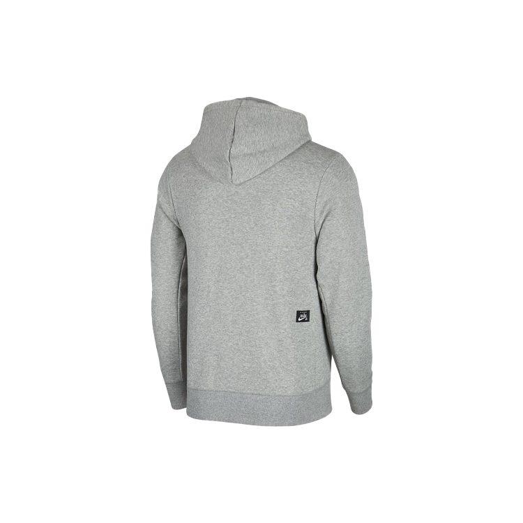 Nike X NBA Sweatshirts Men's Gray Hooded Moderate Regular 938413-063