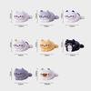 8 Pc Cartoon Cat Miniature Figure Resin Mini Size Cat Model Ornaments Tiny Design Adorable Kitten Micro Landscape Ornament