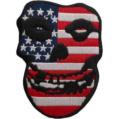 Misfits USA Dokuma Kafatası Yaması