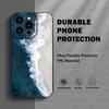 Kreatives Cartoon-Stranddesign-Handyhülle geeignet für iPhone17 16 15 14 13 12 11Pro/Max/Plus sturzsichere und stoßfeste Rückseite