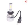 1Pc Car Bright H4 H7 H1 H3 Led Front Fogs Lights Lamps Beads 8000Lm Cob Chips With Cooling Fan Longer Lifespan