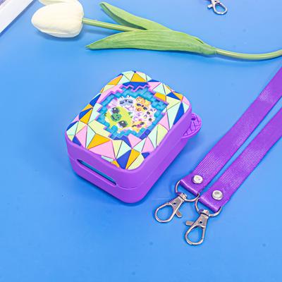 Silicone Case Cover Protective Skin Sleeve Shockproof Protector Cover Anti-Drop with Lanyard for Bitzee Magicals Interactive