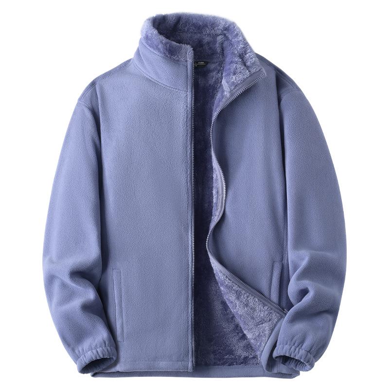 

Polar Fleece Long Pile Jacket: Lock-in Warmth, Windproof, Unisex, Perfect for Layering. S