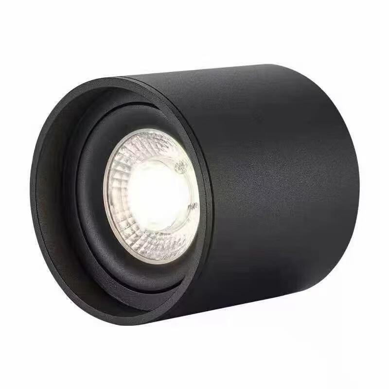 Oeny 7W Black LED Spotlight, 5000K Cool White