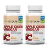 Alpspure Nutra Apple Cider Vinegar Capsules 500 Mg (Pack of 2-90 Veg Capsules Each) | | Supports Weight Loss | Boosts Metabolism | Improves Skin