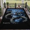 Crystal Velvet Rug with Pantera Design, Soft Non-Slip Floor Mat for Living Room Bedroom Decor