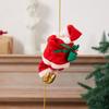 Electric Climbing Santa Music Pendant – Christmas Parachute Ladder Decoration