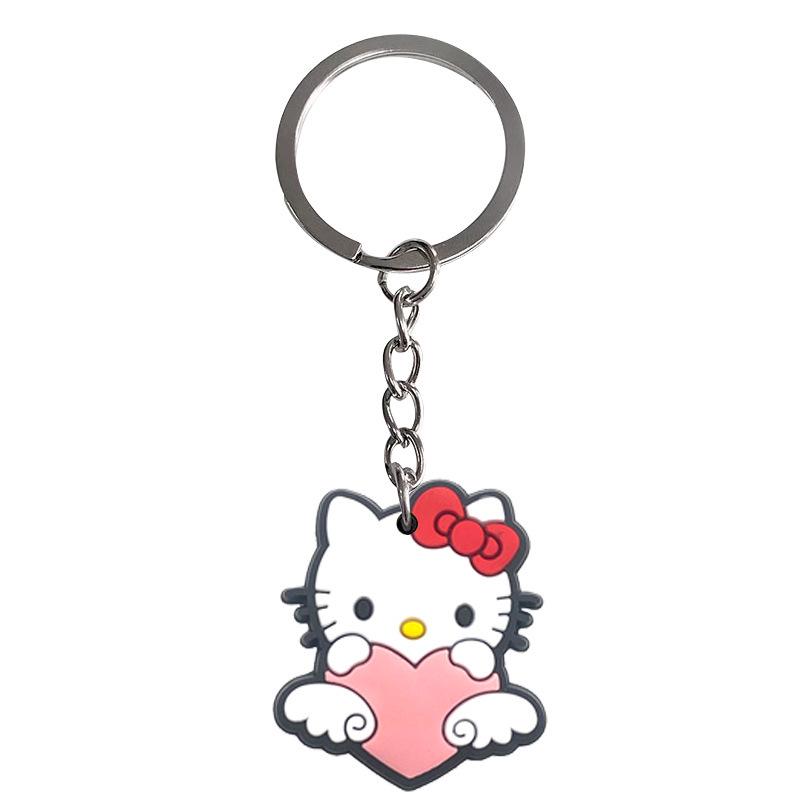 HelloKitty Keychain Soft Rubber Pendant - Small Gift Accessory