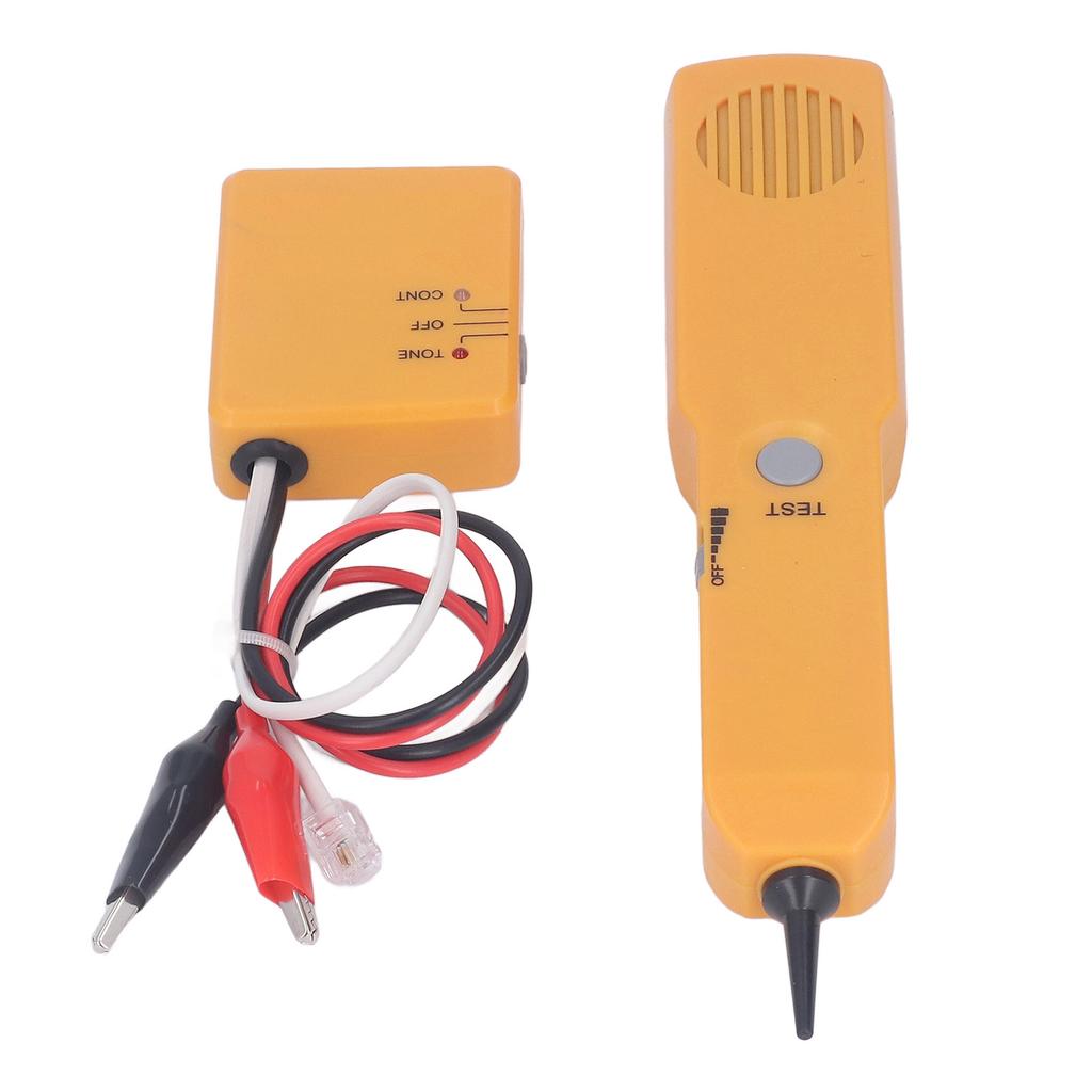 Network Cable Tester Multifunctional Ethernet Lan Telephone Line RJ11 Finder for Continuity Checking