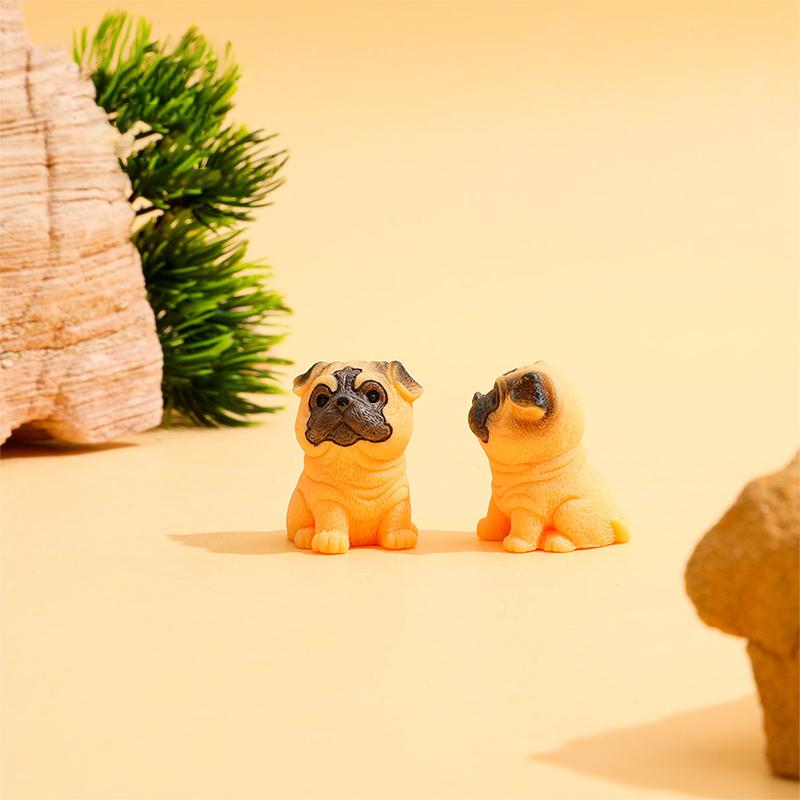 Cartoon Cute Simulation Animals Miniature Figurines Creative DIY Home Decoration Accessories Kawaii Desktop Decoration Gifts