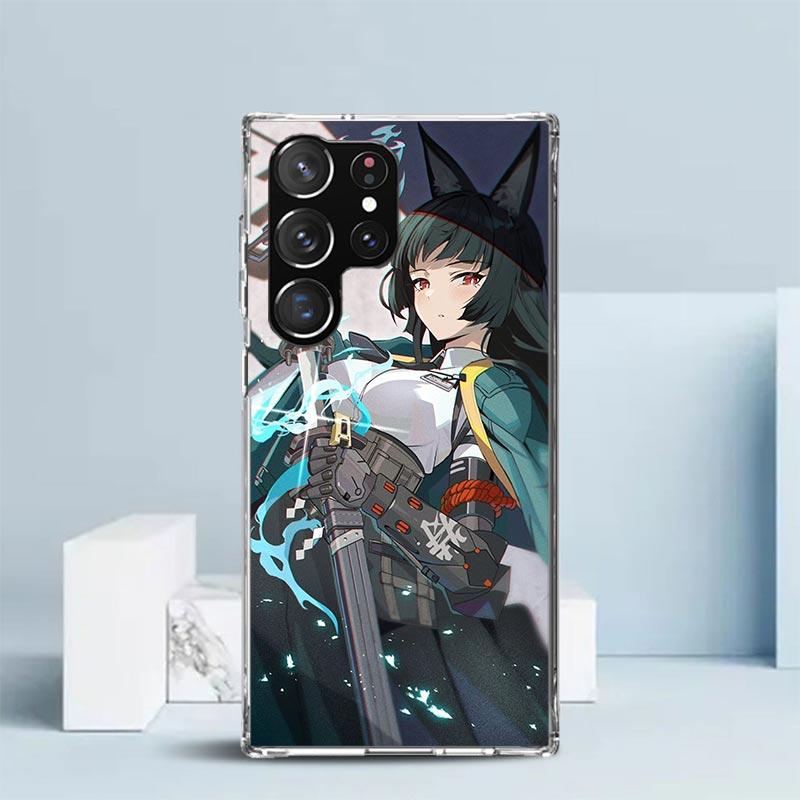 Hoshimi Miyabi Zenless Zone Zero ZZZ Soft Cover for Samsung Galaxy S25 Edge S26 S24 S23 Ultra Phone Case S22 S21 Plus S20 FE Pri