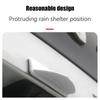 Rear View Backup Camera Cover Anti-Rain Silicone Eyebrow Protector Car Rear View Camera Rain Guard For Vehicle Outdoor Dust