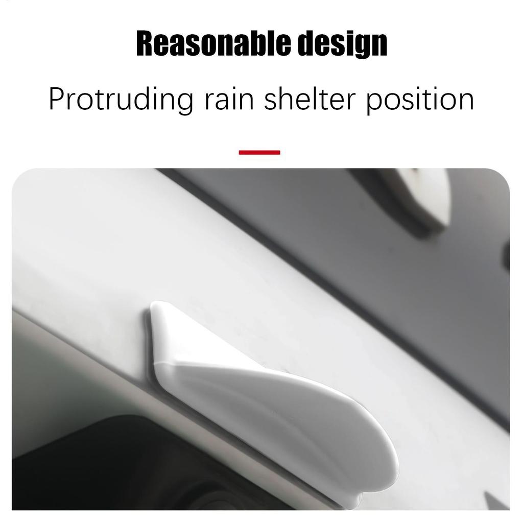 Rear View Backup Camera Cover Anti-Rain Silicone Eyebrow Protector Car Rear View Camera Rain Guard For Vehicle Outdoor Dust