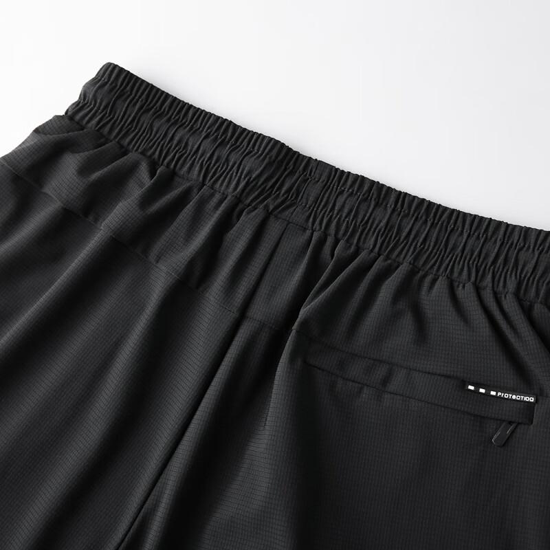 Men's Plus Size Ice Silk Capri Pants
