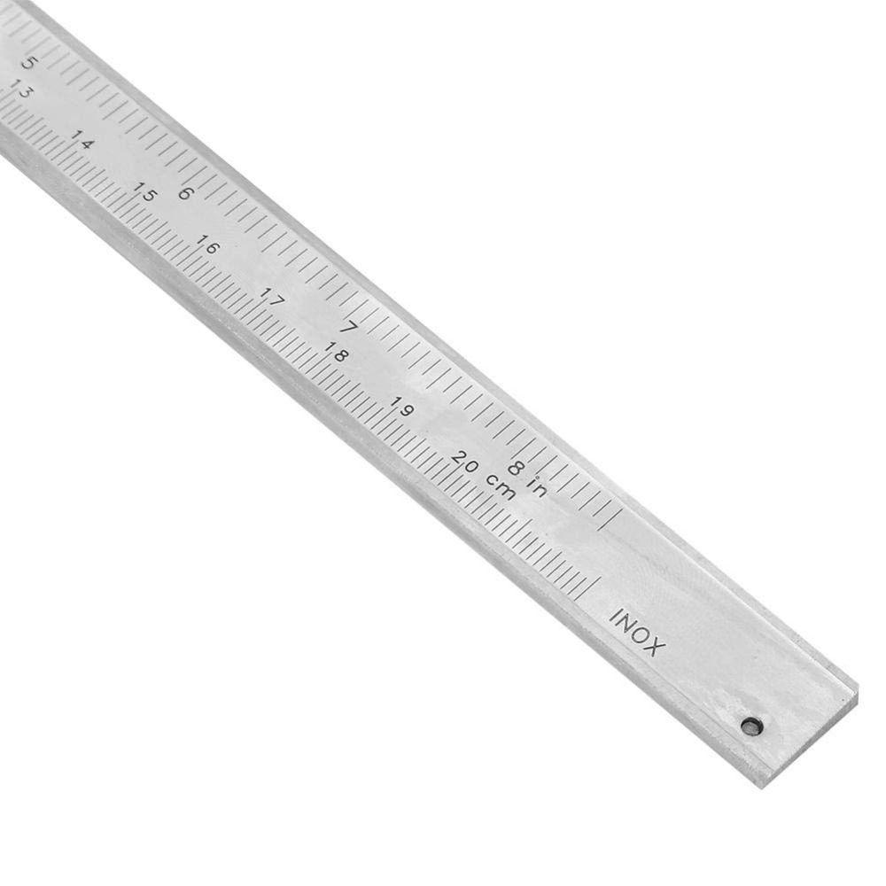 Stainless Steel Dual Scale 200mm/8" Carbide Marking Needle for Scribe On Metal Wood Plastic