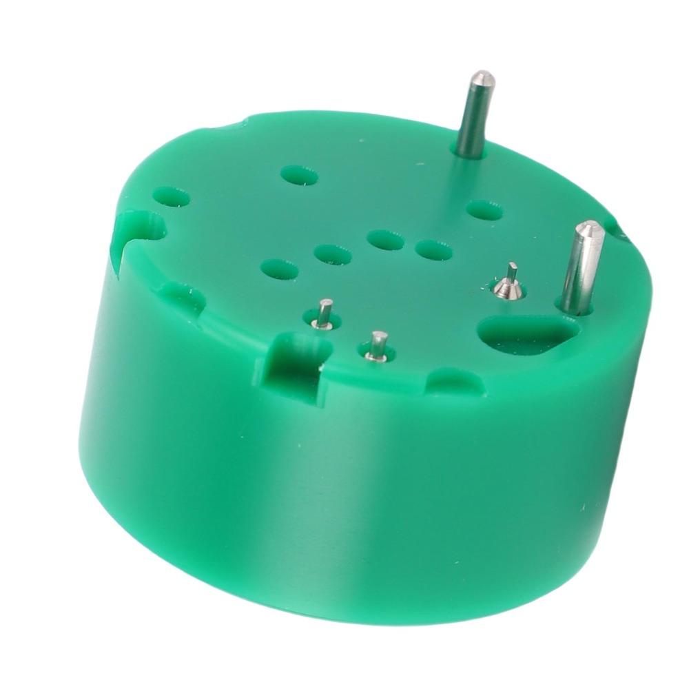 Small Size Watch Movement Holder Plastic Watch Repair Tool  for Balance Wheel Installation