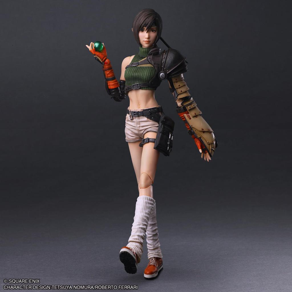 Final Fantasy VII Rebirth Play Arts Kai Yuffie Kisaragi PVC Painted Movable Figure Ver.2