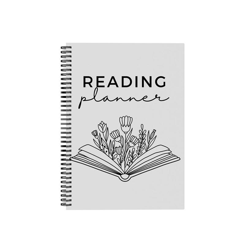 Reading Plan, Reading Book Review Plan, Book Review Log, Monthly Reading Log Librarian Gift, Bookworm Gift
