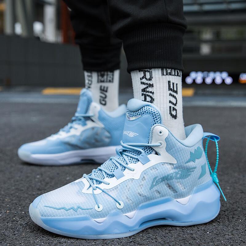 Outdoor-Laufschuhe 10 Zementboden-Basketballschuhe Sport 5. Generation Technologie blaue Sneaker stoßfest abriebfest actshoes