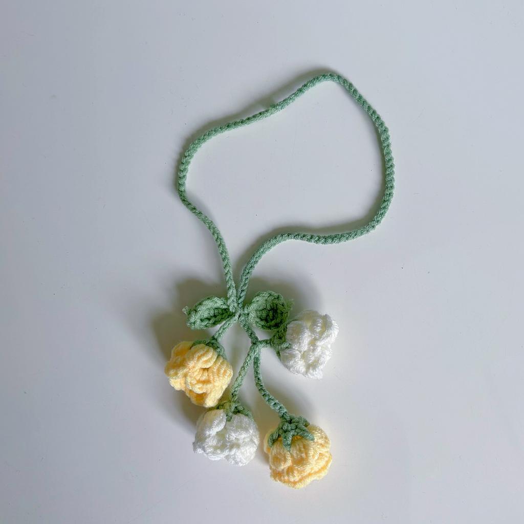 3D Cute Mushrooms Leaves Bookmarks Handmade Knitted Book Clip Pagination Mark for Readers Book Lovers Unique Personalized Gifts