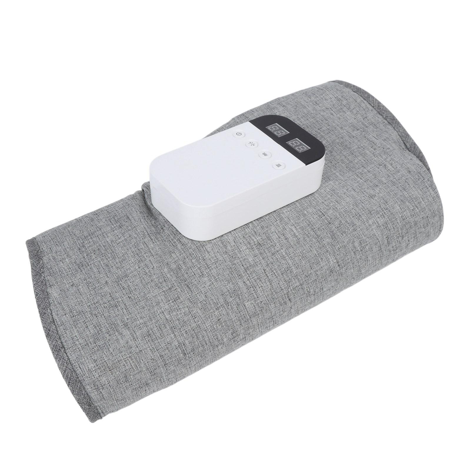 

Перезаряжаемый массажер для ног с функцией циркуляции воздуха, компрессионный массажер для ног с функцией подогрева и зарядкой через USB