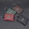 For Alfa Romeo Leather Car Key Bag Coins Wallet Mini Card Pouch Auto Interior For Alfa Romeo 4C 159 166 Spider Giulia Giulietta 