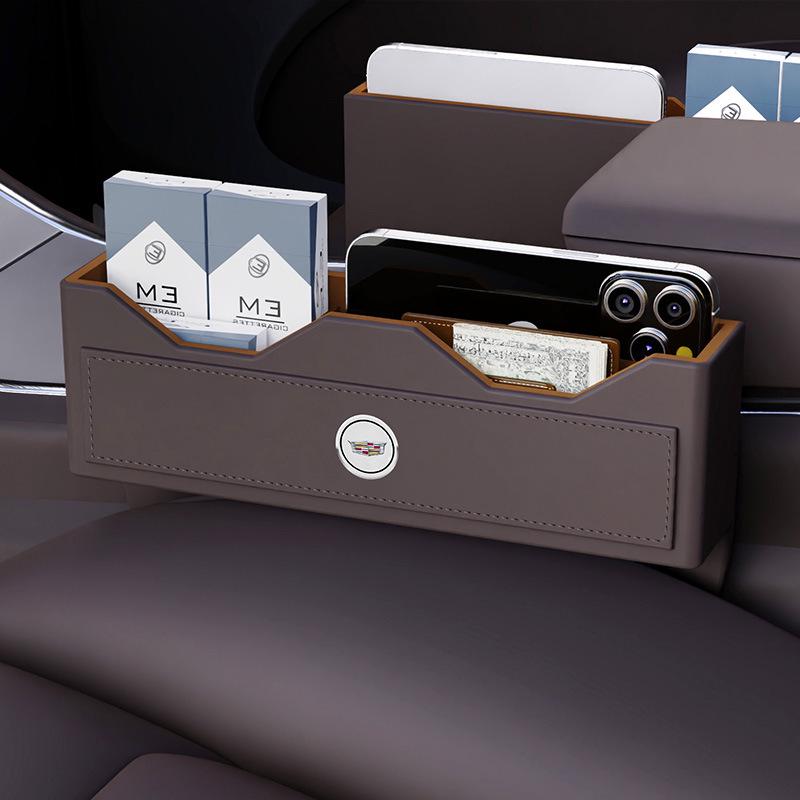 Compatible Car Seat Gap Storage Box for CT4, CT5, CT6, XT4, XT5, XT6