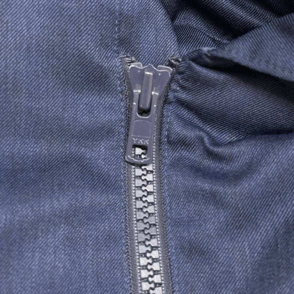 Y's YM-C46-906 Navy High Neck Down Jacket coat 1 NavyUsed