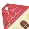 50Pcs Cute Christmas Cellophane Treat Bags Small Clear Gift Candy Cookie Goodies Bag for Holiday Party Favors