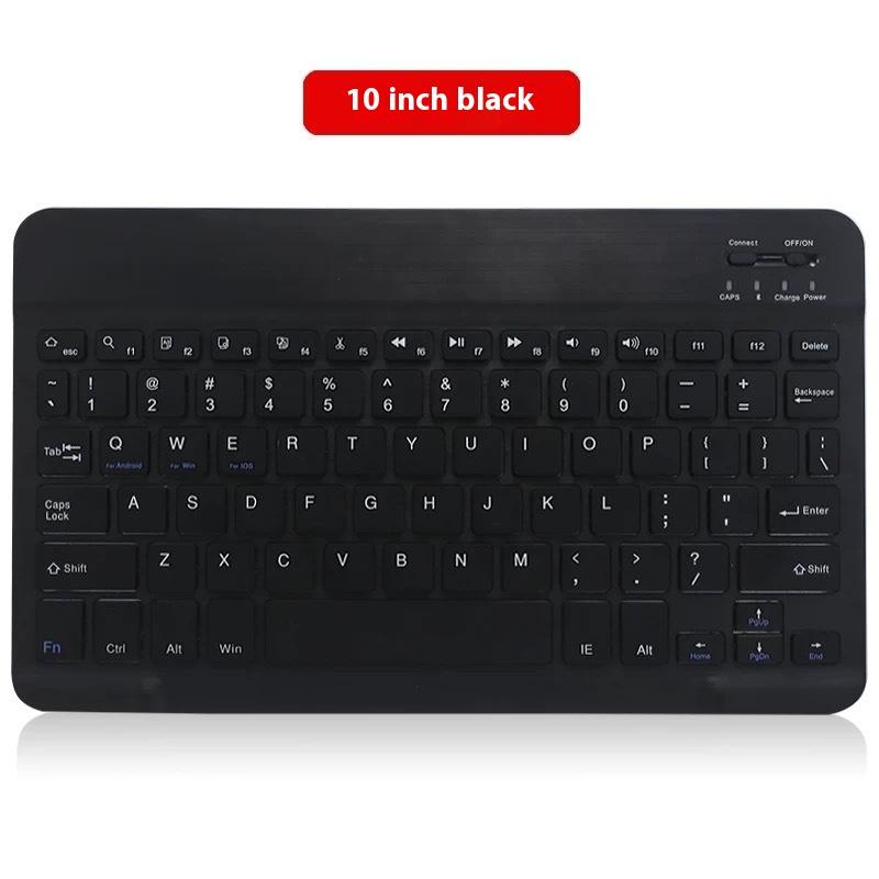 10palcová Bluetooth klávesnice pro iPad 11, sada klávesnice a myši pro Apple, Android, mobilní telefon, univerzální tablet, Bluetooth klávesnice