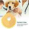 Cat Recovery Collar, Cute Sun Flower Soft Cat Cone Cones Elizabethan Collar for Dog Cat Kitten After Surgery, Wound Healing(S)