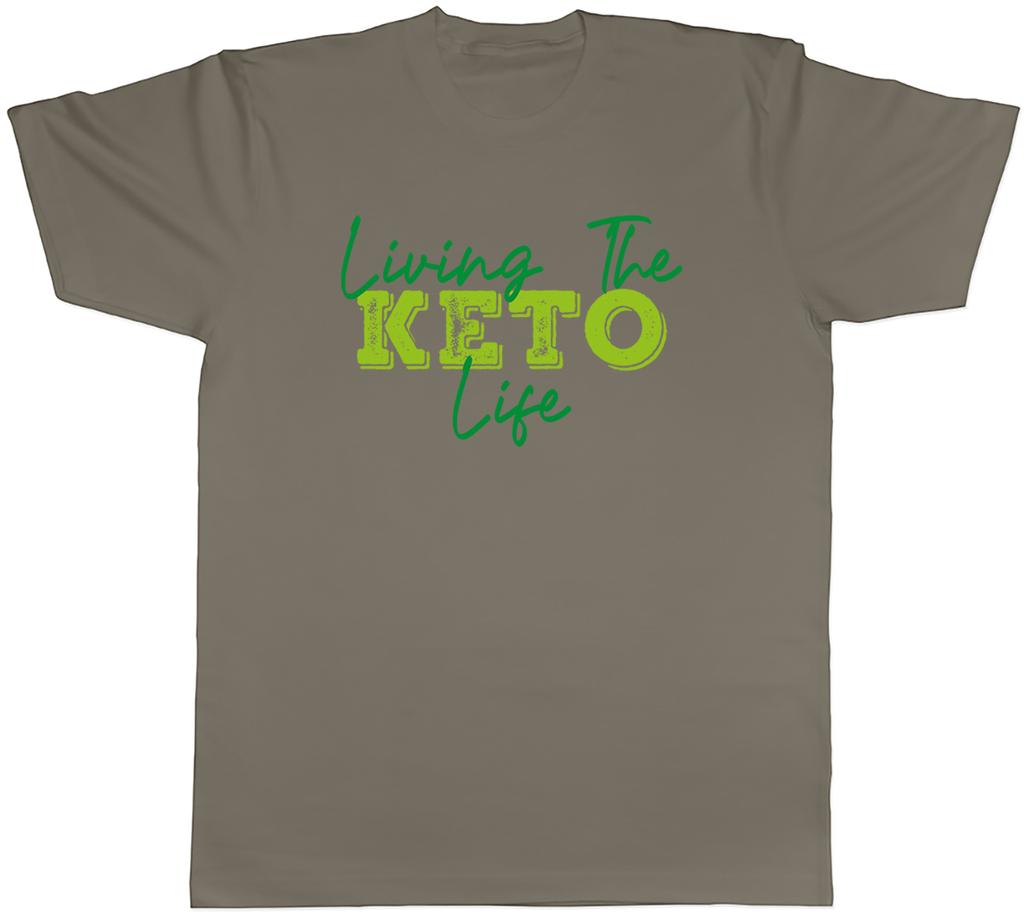 Keto Life Unisexs TShirt Gym Health Diet Fat Loss Funny Tee Gift