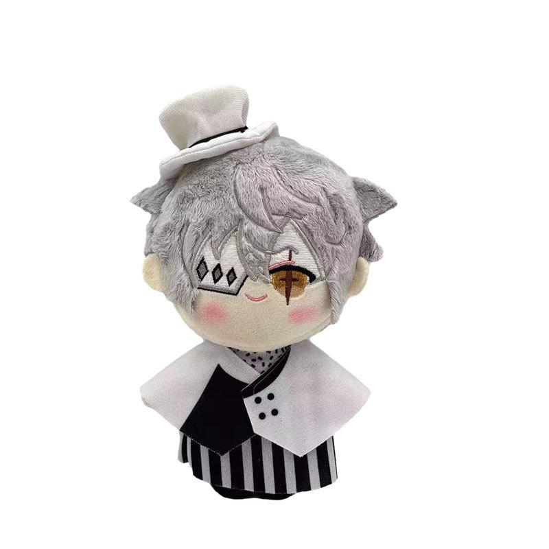 New Anime Peripheral Literary Tycoon Wild Dog Doll Dosilong: Jieguo Gori Ghost Destruction Doll Plush Toy