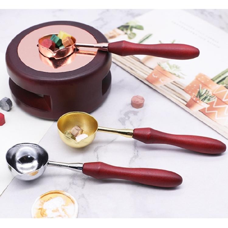 3 Pcs/Set Wax Sealing Melting Spoon Wax Seal Spoon Sealing Stamp Melting Spoon for Wax Seal Stamp Envelope