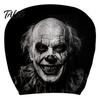 Novelty Horror Style Auto Decor Funny Car Headrest Covers, Ghost Skull Print Cartoon Seat Accessories Protector, Universal Breathable Interior