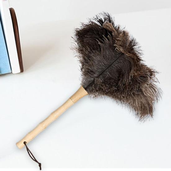 Extendable Ostrich Feather Duster Long Handle Rugged Design Telescopic Pole Duster Reusable