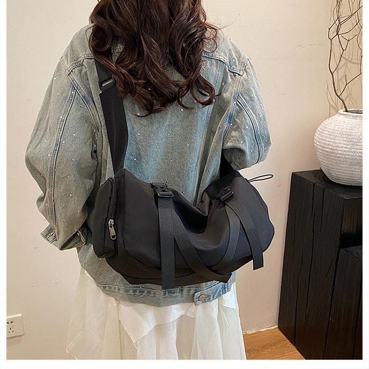 Shoulder Bag Trendy Brand Ins Japanese Harajuku Versatile Large-capacity Messenger Bag Women's New Trendy Student Messenger Bag