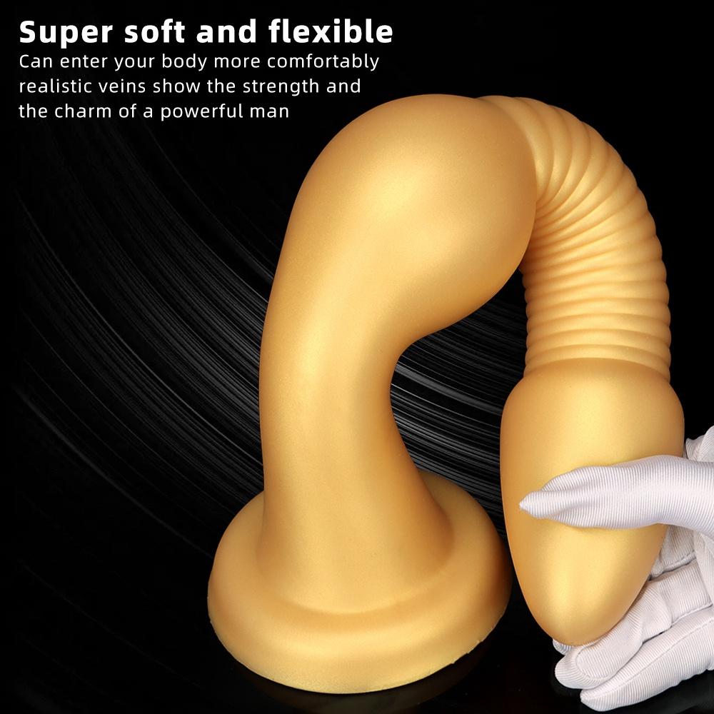 Gold Huge Anal Plug Big Butt Plug MoDi Dildo Sex Toys For Women Men Masturbators Anal Toys Vaginal Anus Dilator