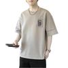 Summer Short Sleeve Large Soft To the Loose M [Aaronlive] Clothes, Men's T-shirt, 3/4 Sleeve, Men's T-shirt, Size, Plain, Casual, Touch, Fit, Simple,