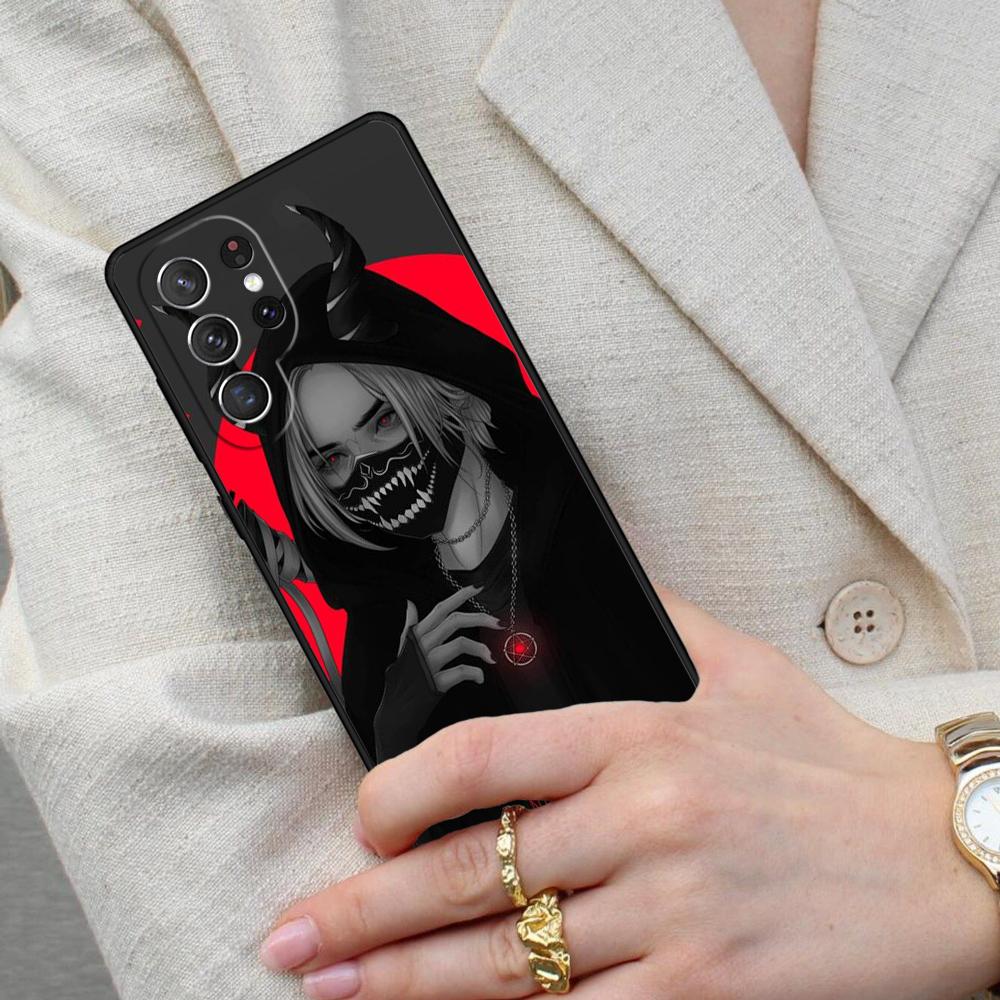 Devil Bad Boy Anime Cell Phone Case for Samsung Galaxy S26 Ultra S25 S24 S23 S22 S21 S20 Note10 Cover