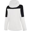 Li-Ning Color Block Zipper Hooded Comfortable Breathable Casual Windbreaker Women Outerwear Off-White Black AFDUA14-7