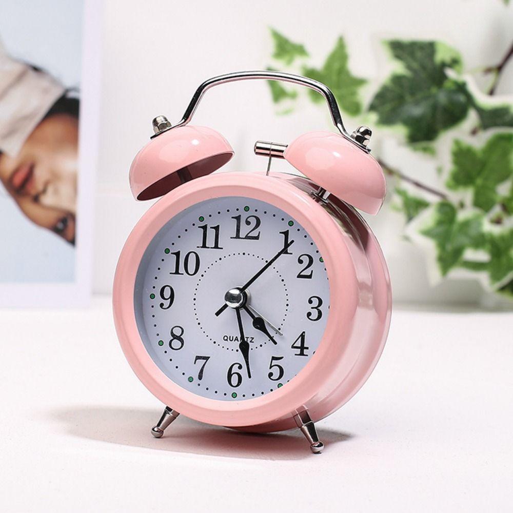 Super lauter klassischer Wecker Kreative geräuschlose Tischuhr Retro-Wecker Raumdekoration