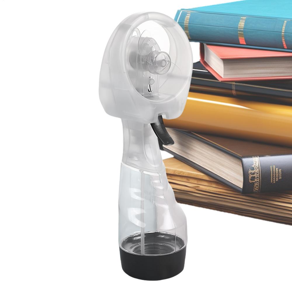 Handheld Misting Fan Misting Camping Fan Cooling Device with 350ml Water Tank for Desk Outdoor Sports Supplies Camping Hiking