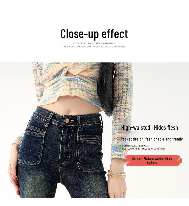 Cozy High-Waisted Butt-Lifting Skinny Jeans for Women