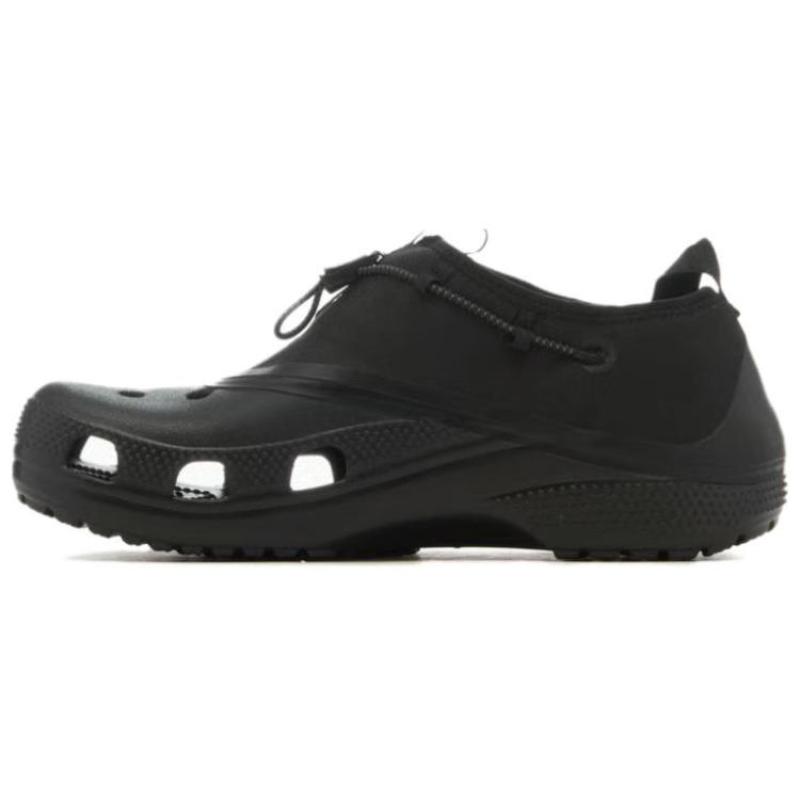 Satisfy X Crocs Classic Clog EVA Slip and Abrasion Resistant Sneaker Sandals Unisex Black