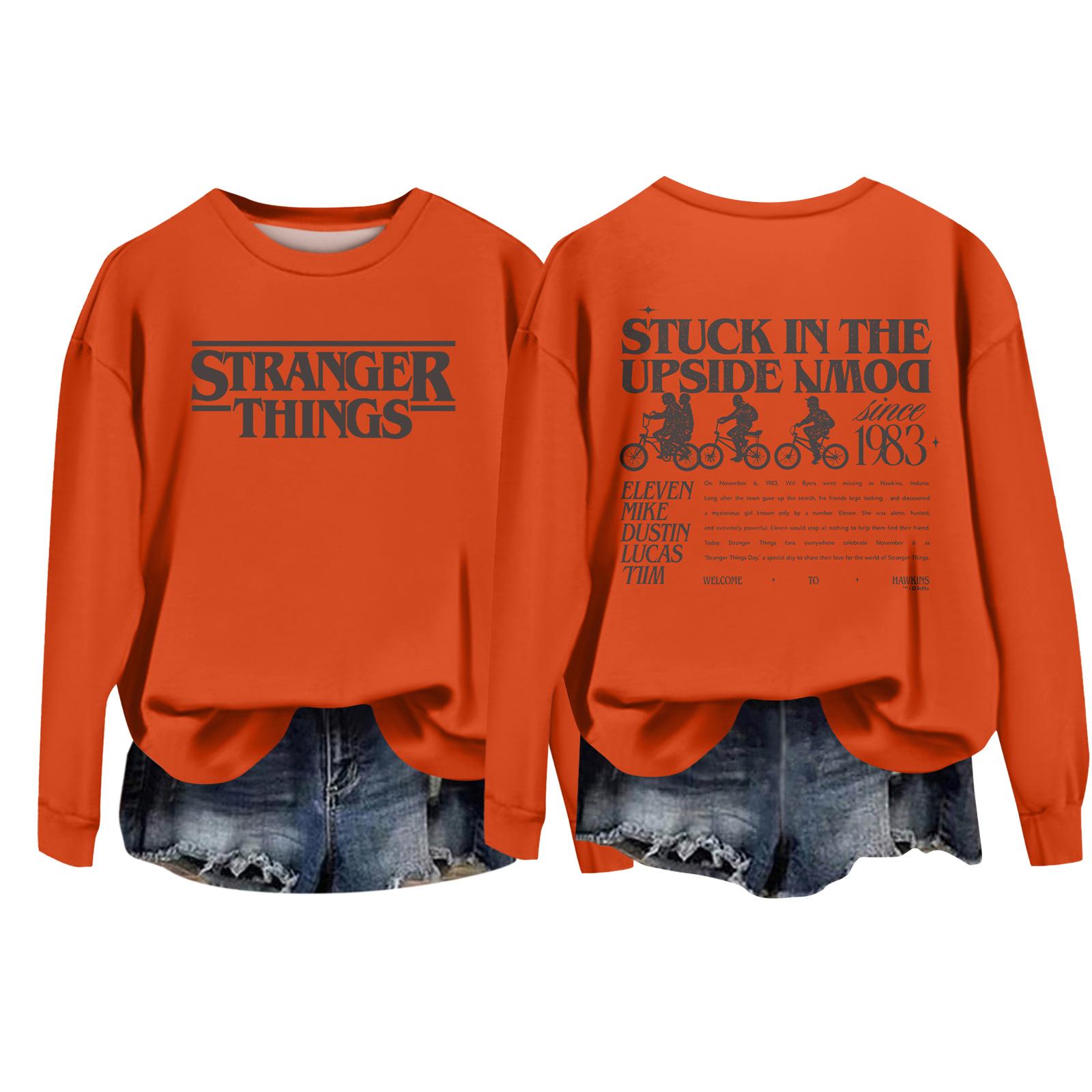 

Женский повседневный пуловер с круглым вырезом и длинным рукавом с принтом ко Дню святого Валентина XL