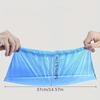 100/300PCS Disposable Waterproof Shoe Cover Plastic Non-slip Foot Cover Indoor PE Padded Shoe Cover